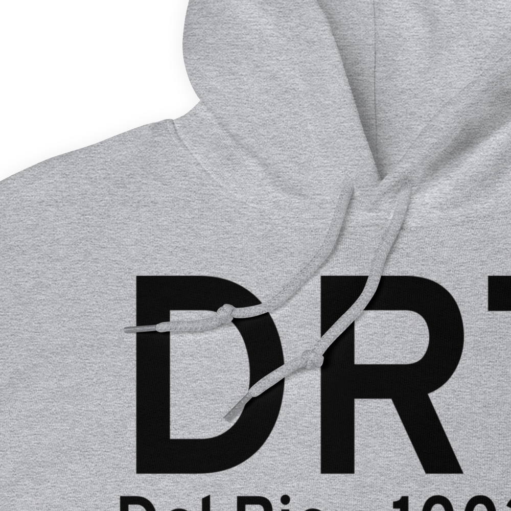 Del Rio (KDRT) Airport Hoodie Sweatshirt 