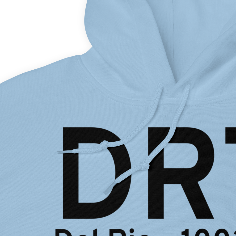 Del Rio (KDRT) Airport Hoodie Sweatshirt 