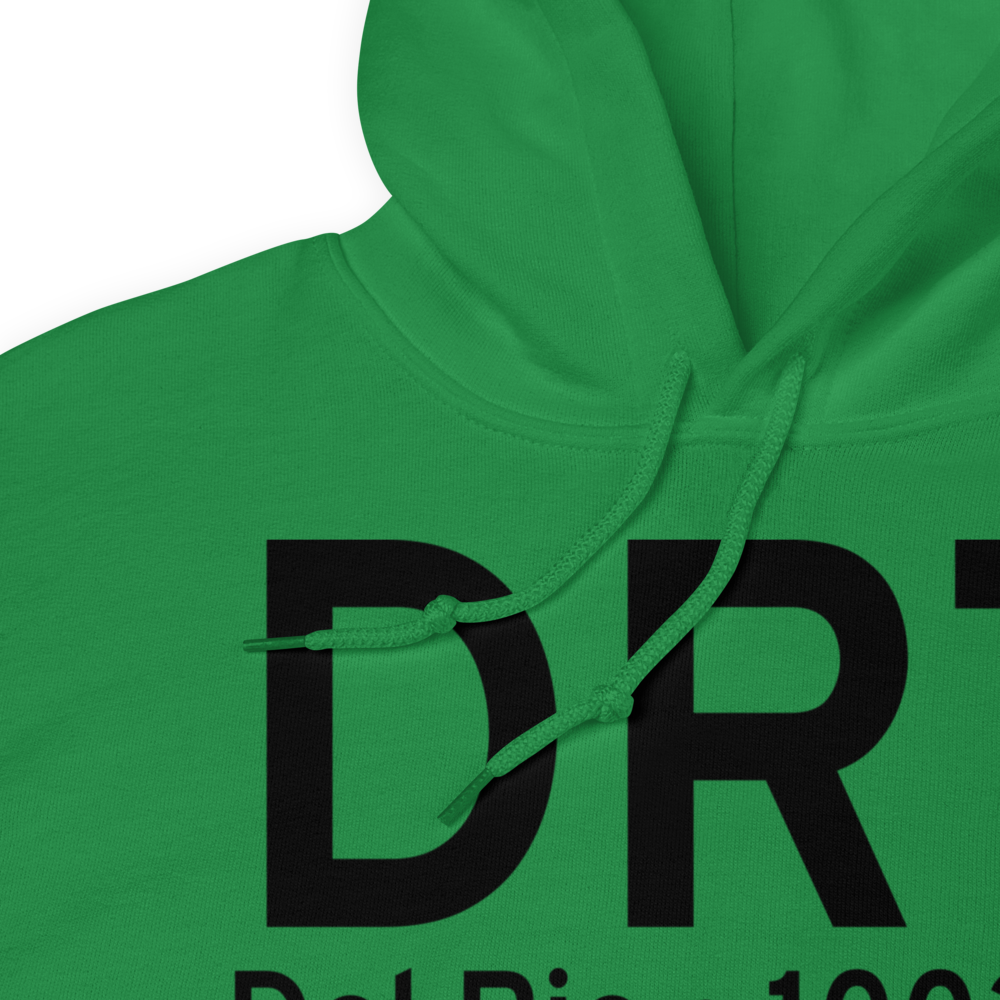 Del Rio (KDRT) Airport Hoodie Sweatshirt 
