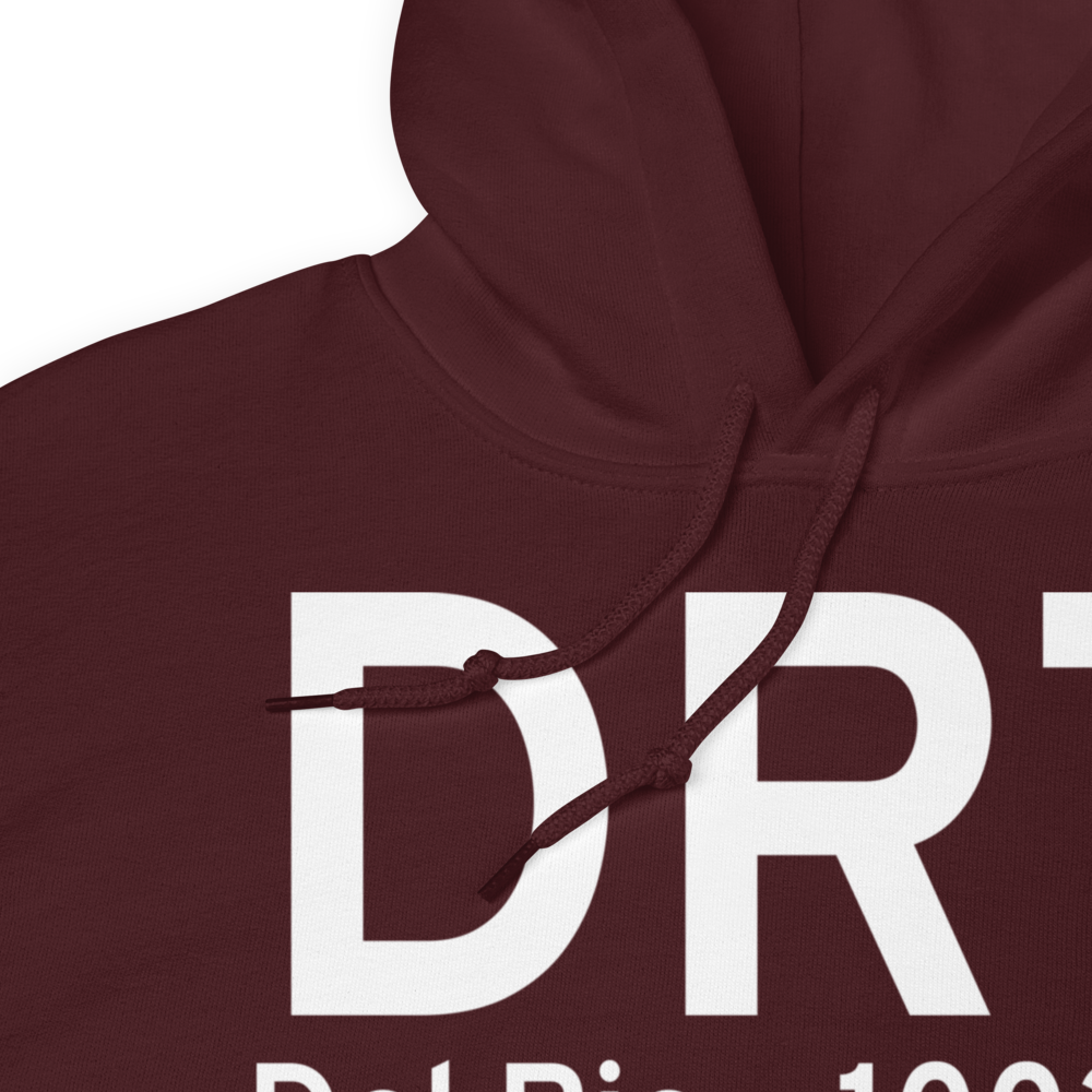 Del Rio (KDRT) Airport Hoodie Sweatshirt 
