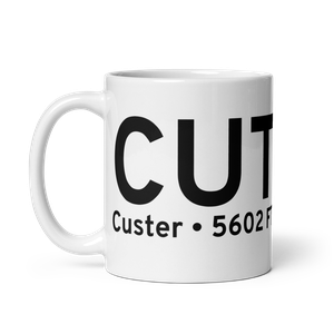 Custer (KCUT) Airport Mug