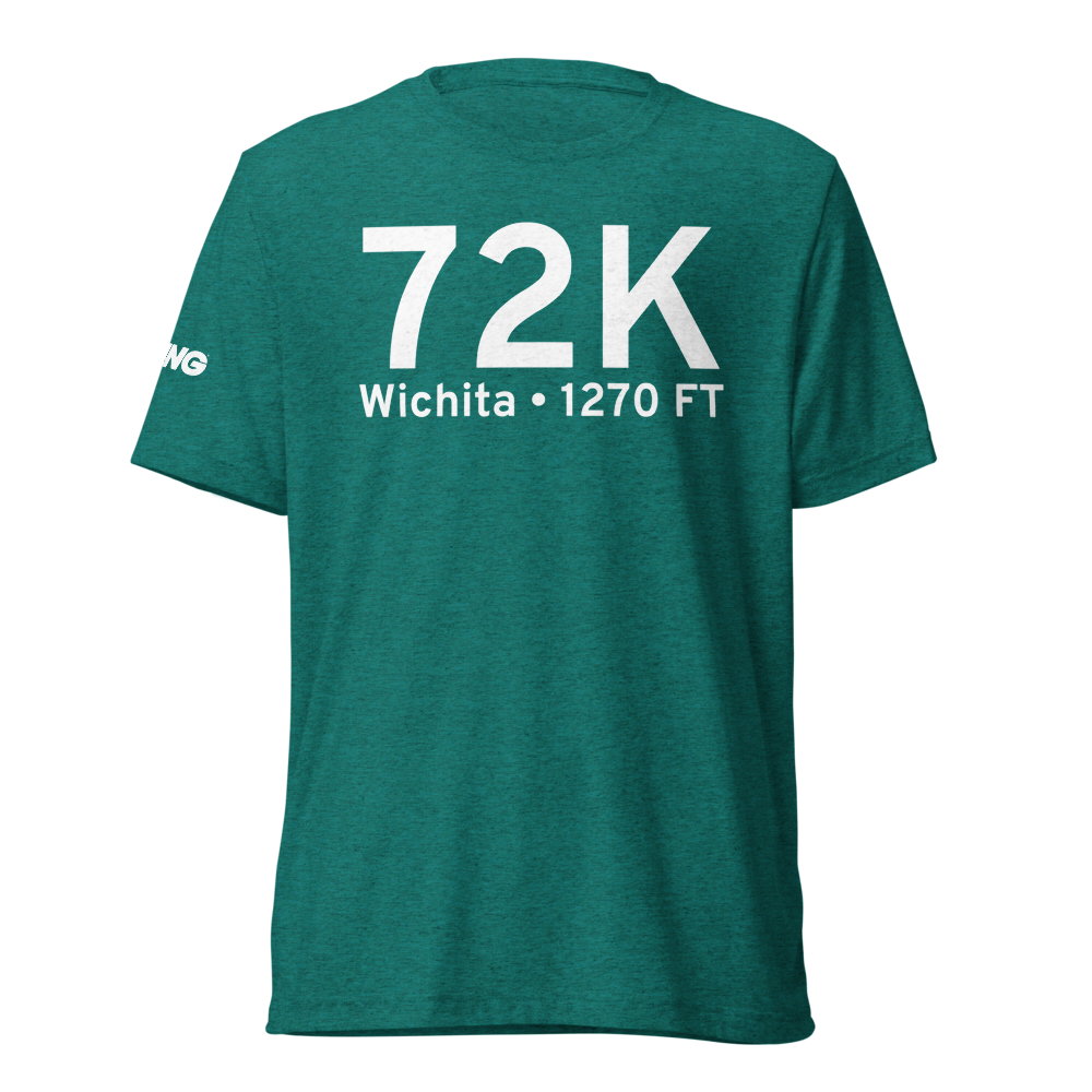 Wichita (72K) Airport Tri-blend T-Shirt 