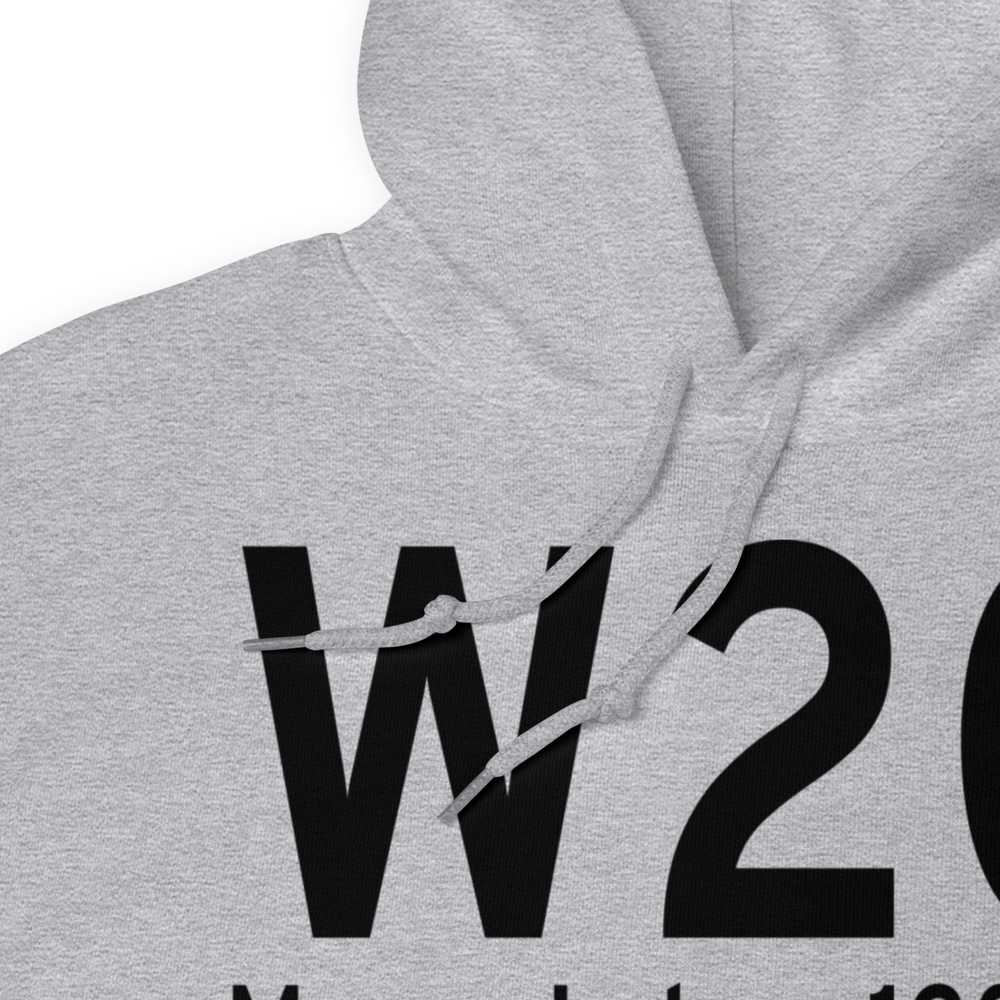 Moses Lake (W20) Airport Hoodie Sweatshirt 