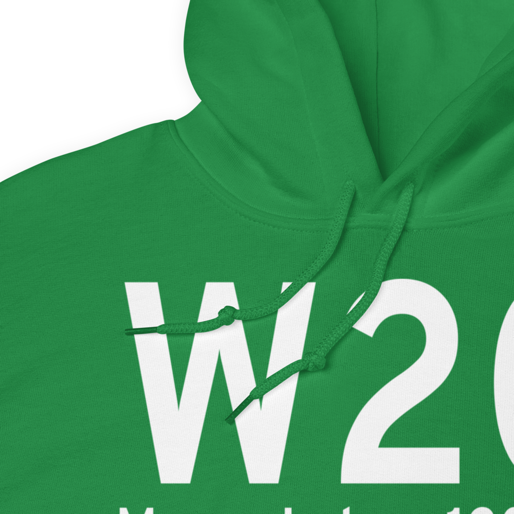 Moses Lake (W20) Airport Hoodie Sweatshirt 