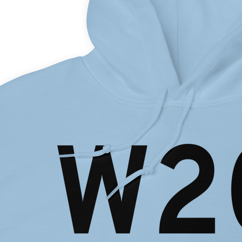 Moses Lake (W20) Airport Hoodie Sweatshirt 