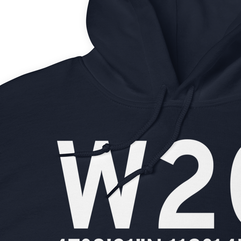 Moses Lake (W20) Airport Hoodie Sweatshirt 