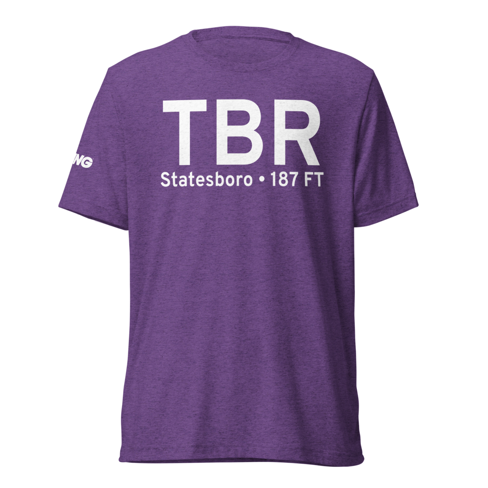 Statesboro (KTBR) Airport Tri-blend T-Shirt 