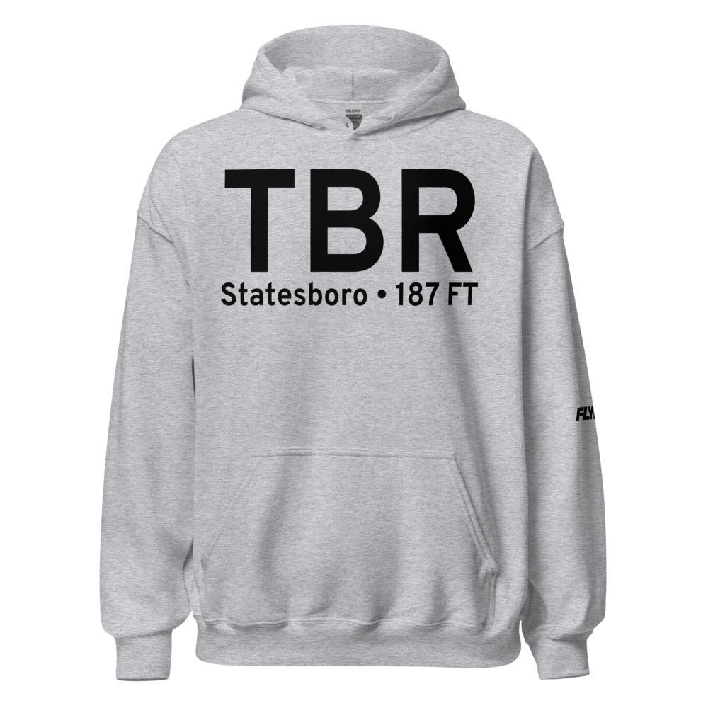 Statesboro (KTBR) Airport Hoodie Sweatshirt 