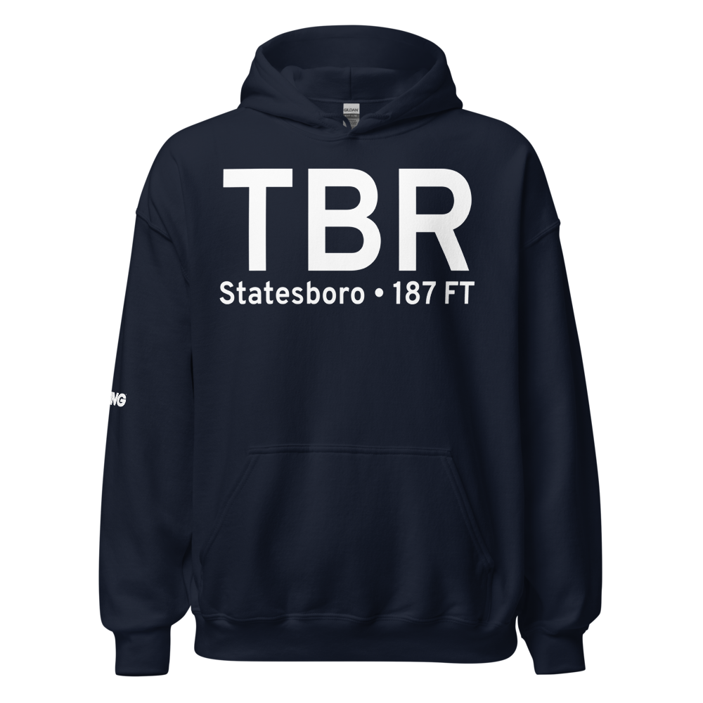 Statesboro (KTBR) Airport Hoodie Sweatshirt 