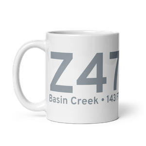 Basin Creek (Z47) Airport Mug