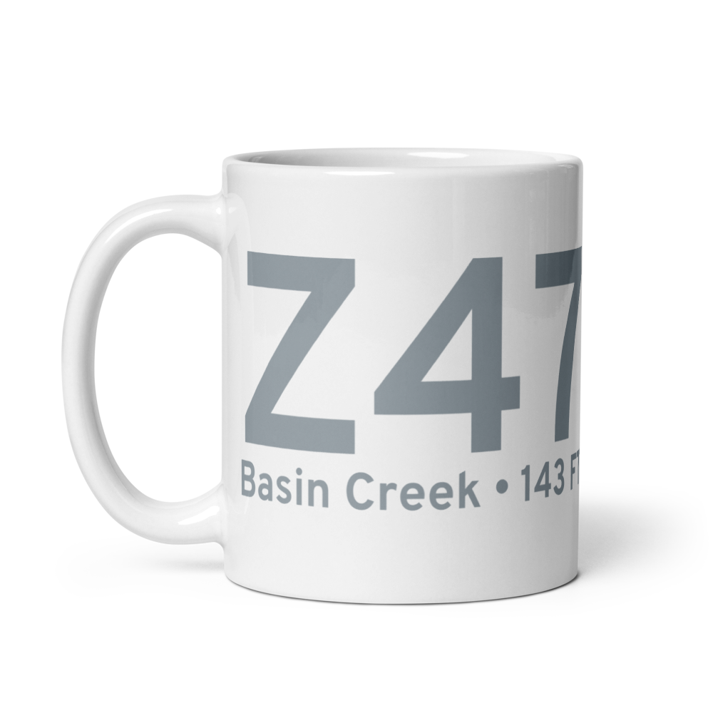 Basin Creek (Z47) Airport Mug 