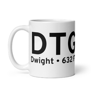 Dwight (DTG) Airport Mug