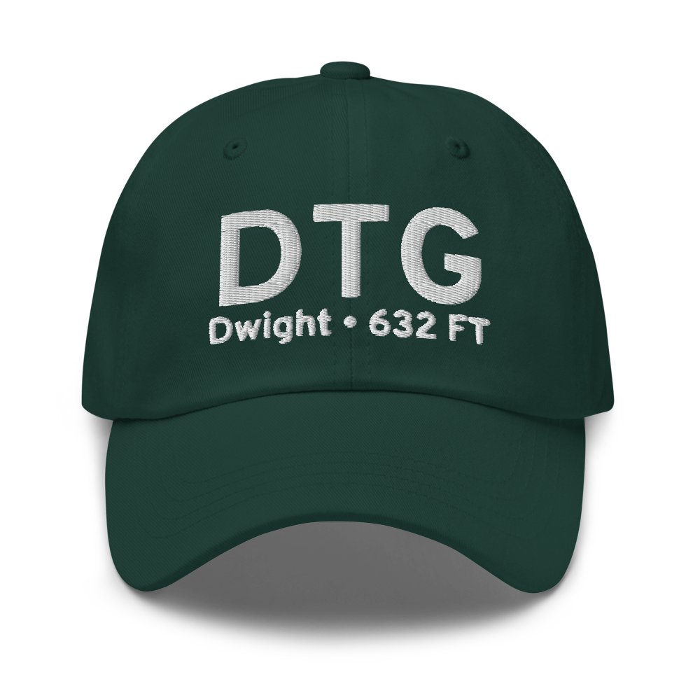 Dwight (DTG) Airport Hat 