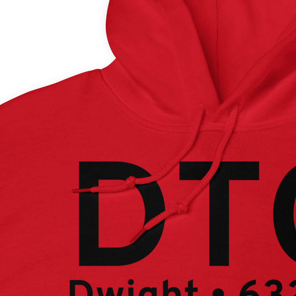 Dwight (DTG) Airport Hoodie Sweatshirt 
