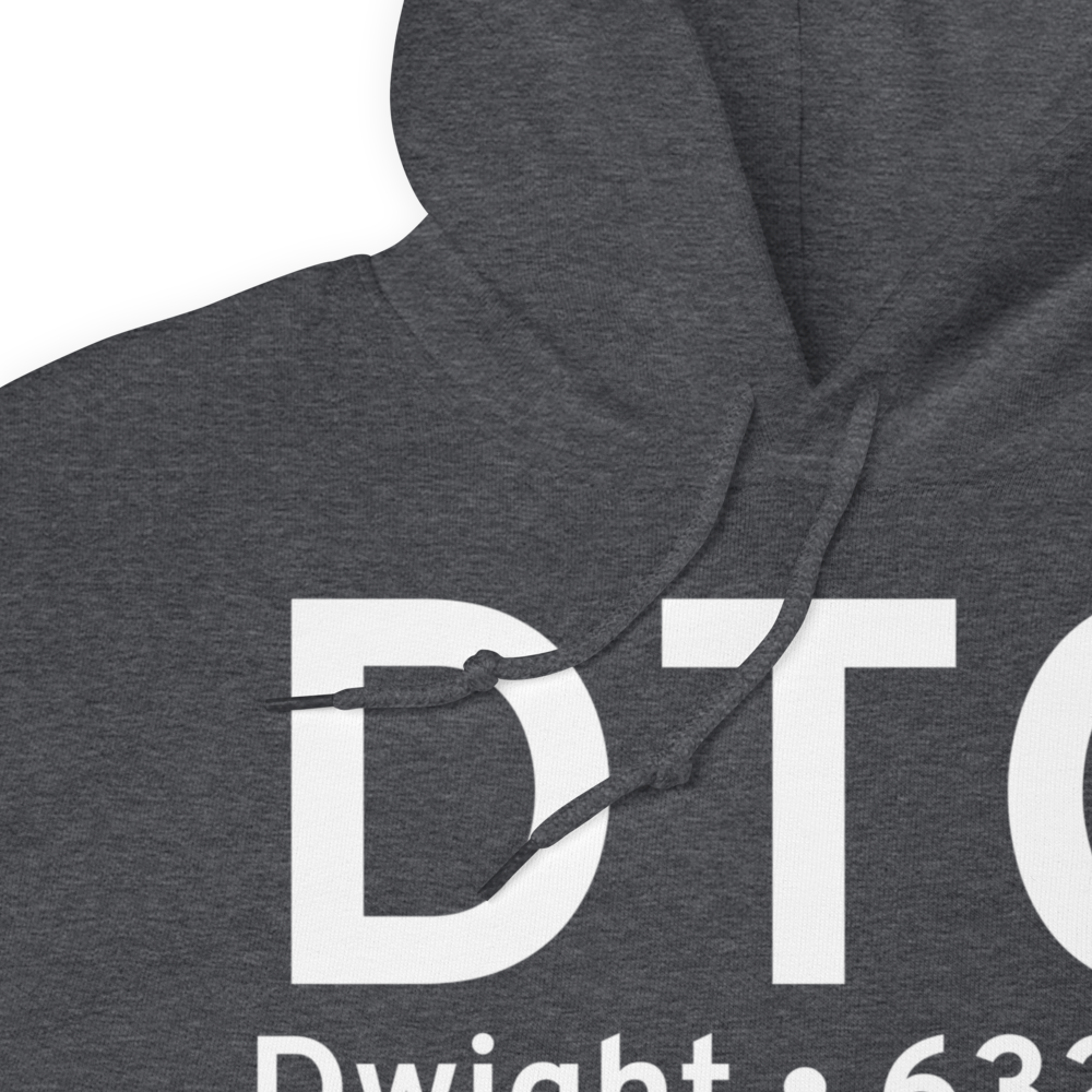 Dwight (DTG) Airport Hoodie Sweatshirt 