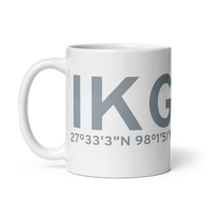 Kingsville (KIKG) Airport Mug