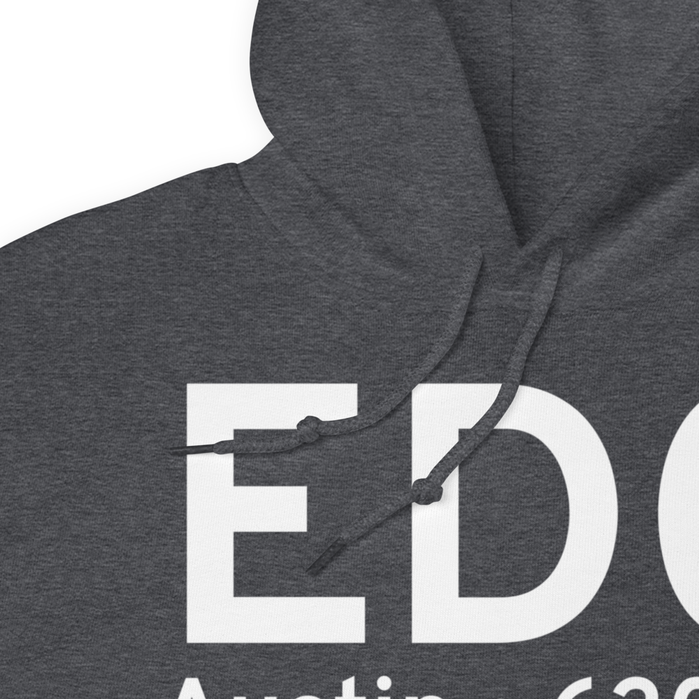 Austin (KEDC) Airport Hoodie Sweatshirt 