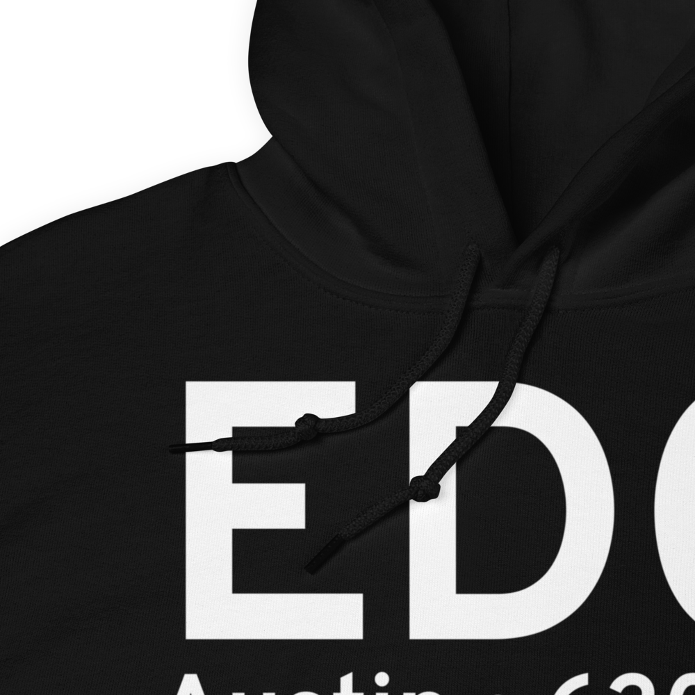 Austin (KEDC) Airport Hoodie Sweatshirt 