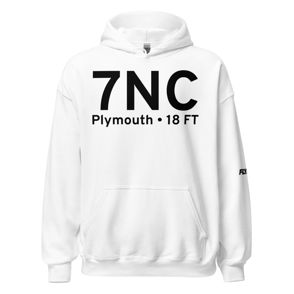 Plymouth (NC7) Airport Hoodie Sweatshirt 