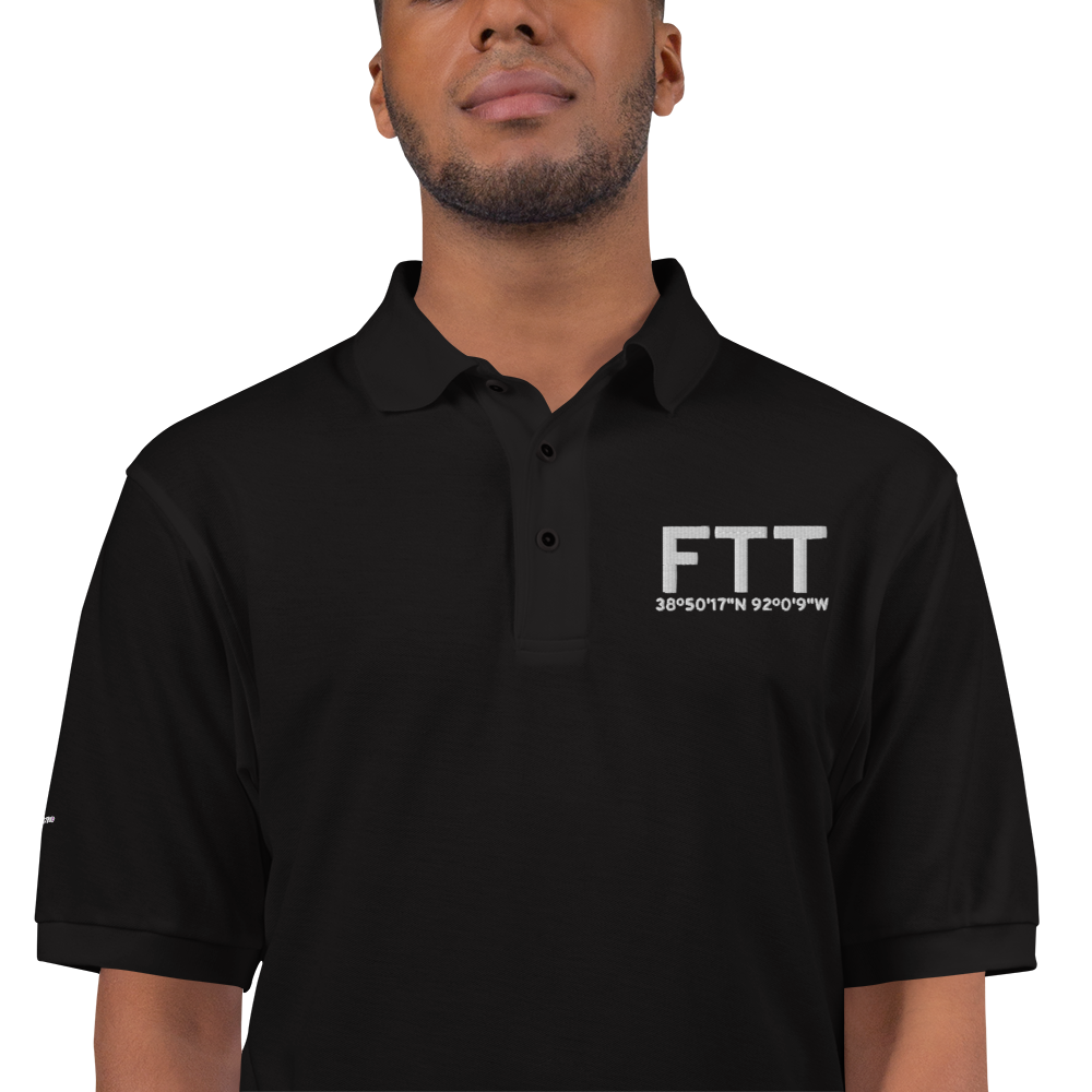 Fulton (KFTT) Airport Port Authority Embroidered Polo Shirt 