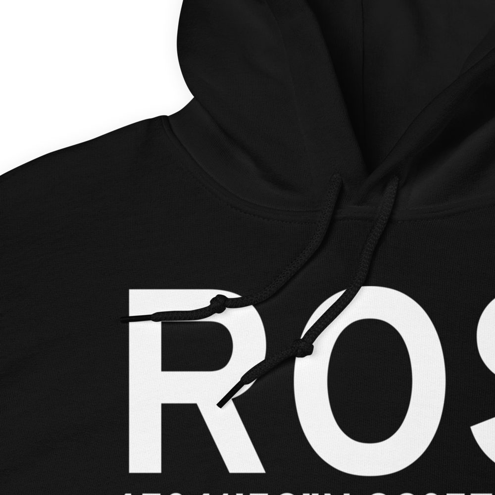 Rush City (KROS) Airport Hoodie Sweatshirt 