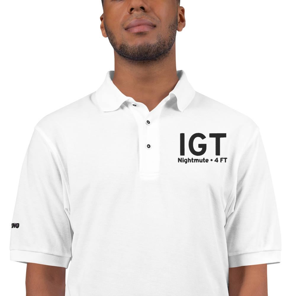 Nightmute (PAGT) Airport Port Authority Embroidered Polo Shirt 