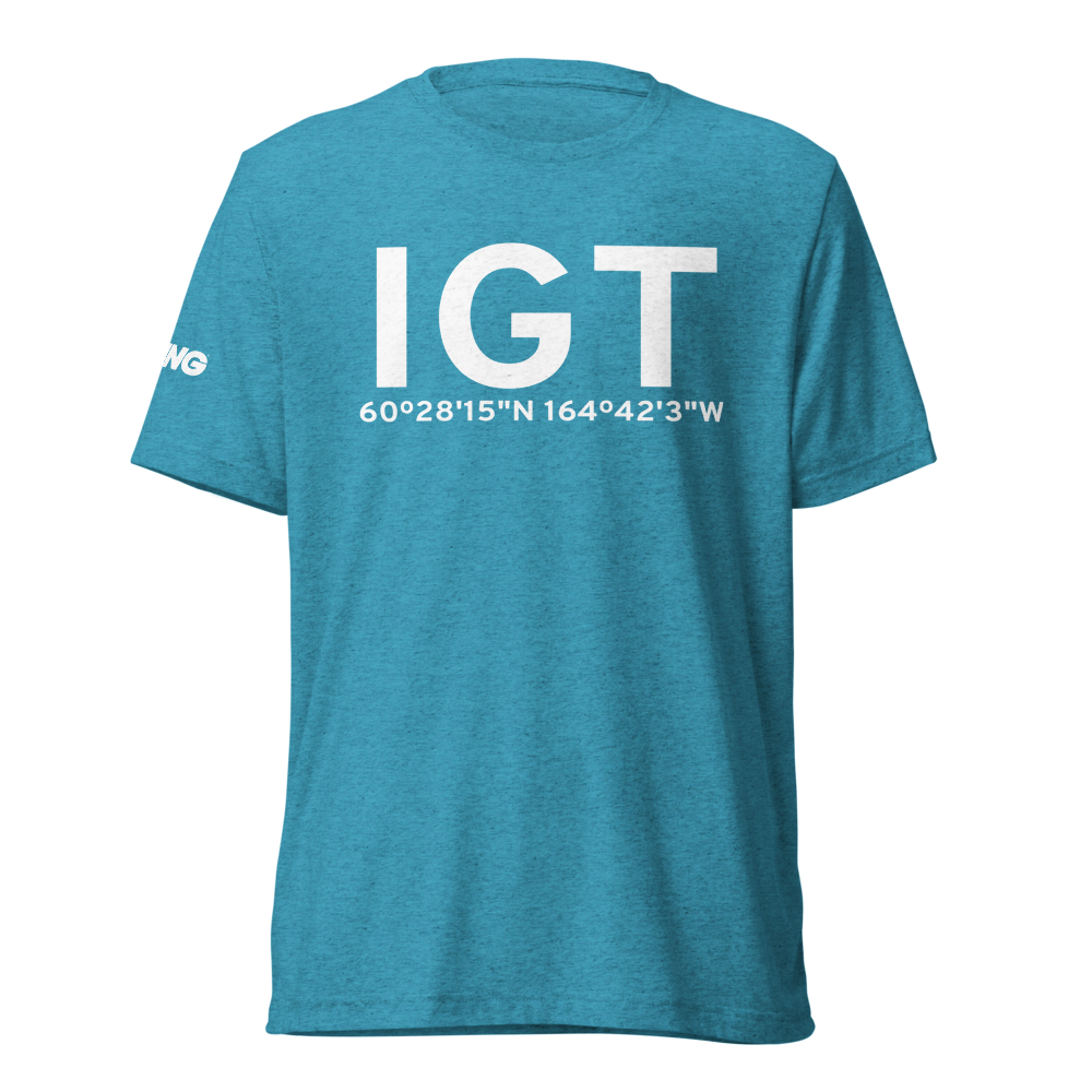 Nightmute (PAGT) Airport Tri-blend T-Shirt 