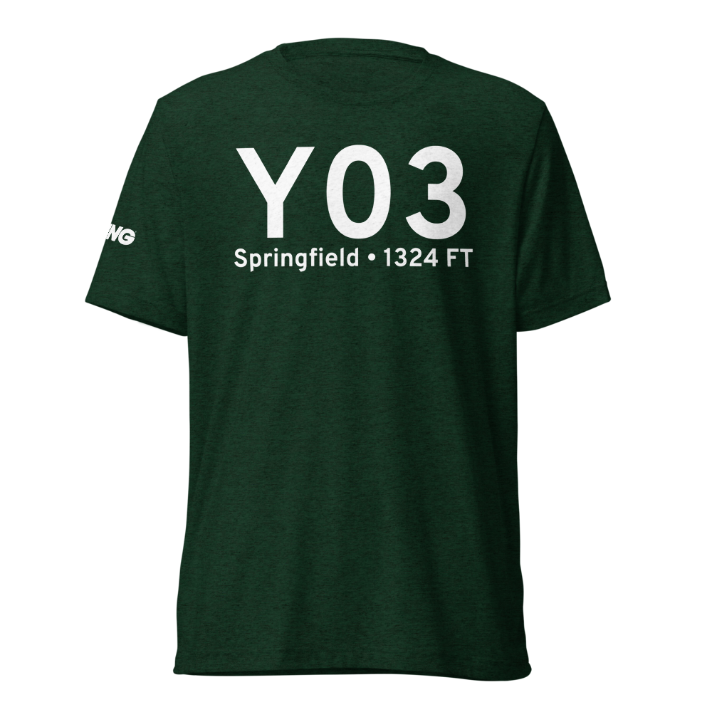 Springfield (KY03) Airport Tri-blend T-Shirt 