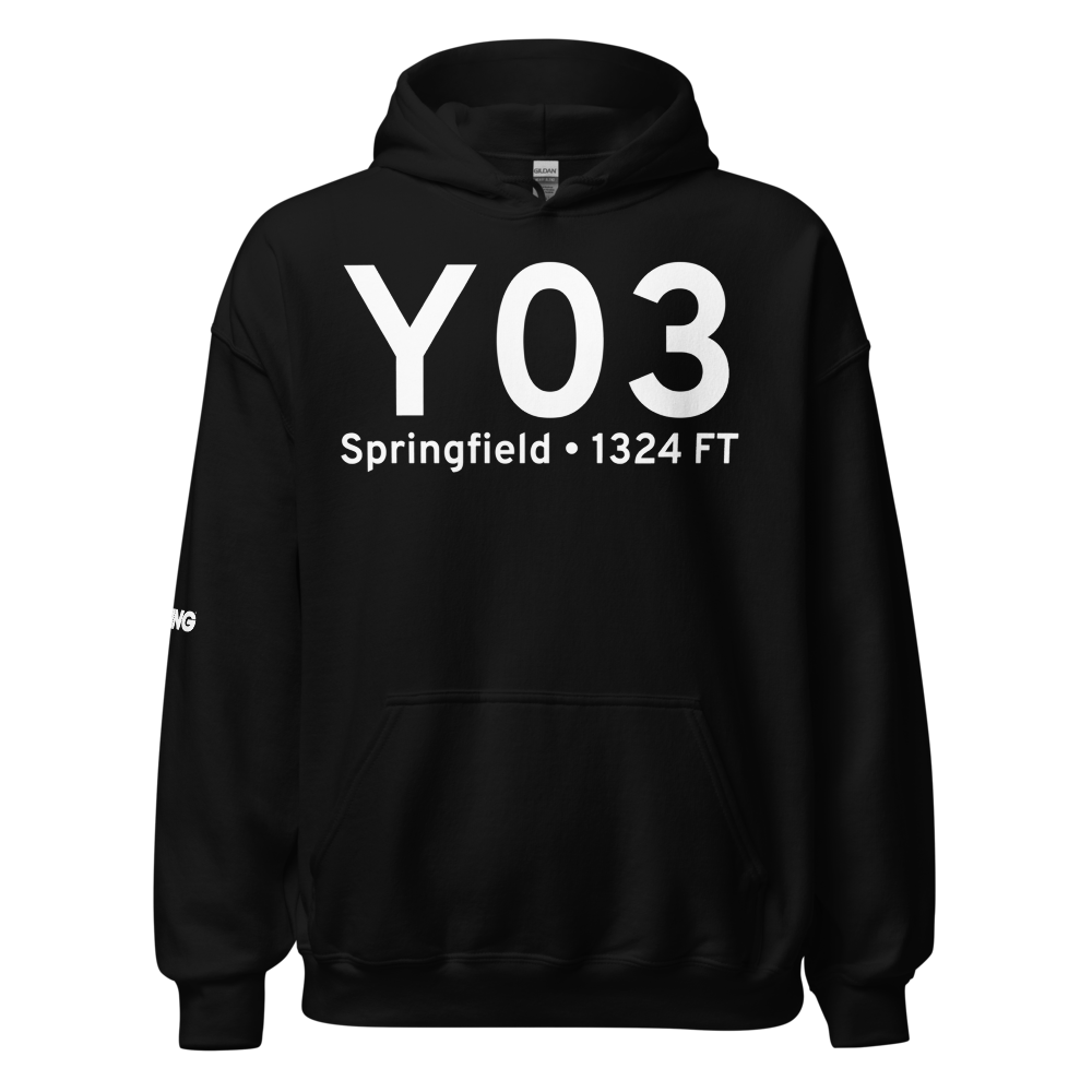 Springfield (KY03) Airport Hoodie Sweatshirt 