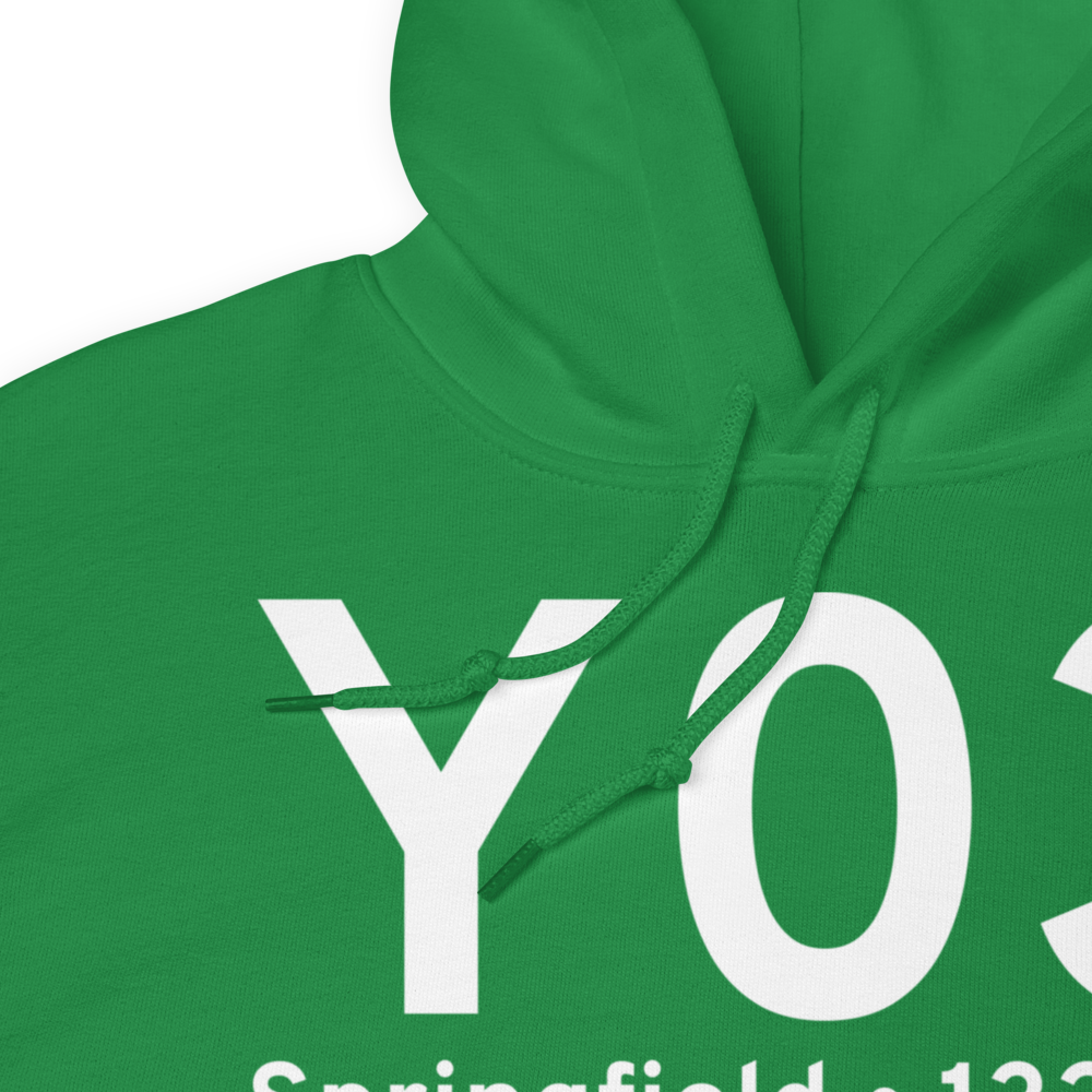 Springfield (KY03) Airport Hoodie Sweatshirt 