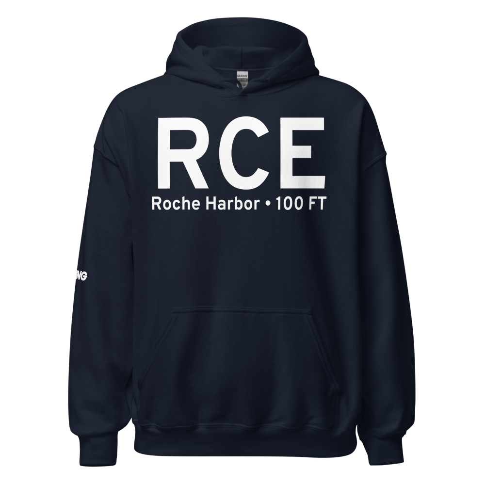 Roche Harbor (WA09) Airport Hoodie Sweatshirt 
