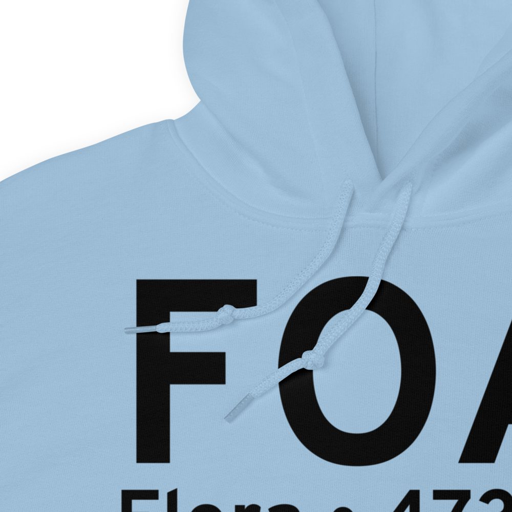 Flora (KFOA) Airport Hoodie Sweatshirt 