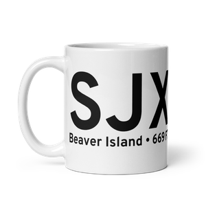 Beaver Island (KSJX) Airport Mug
