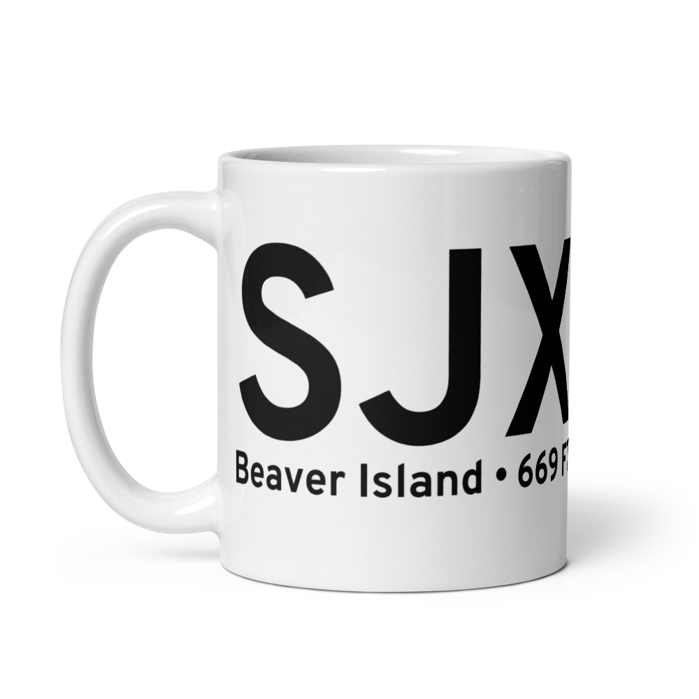 Beaver Island (KSJX) Airport Mug 