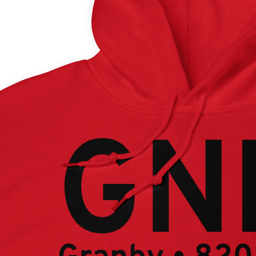 Granby (KGNB) Airport Hoodie Sweatshirt 