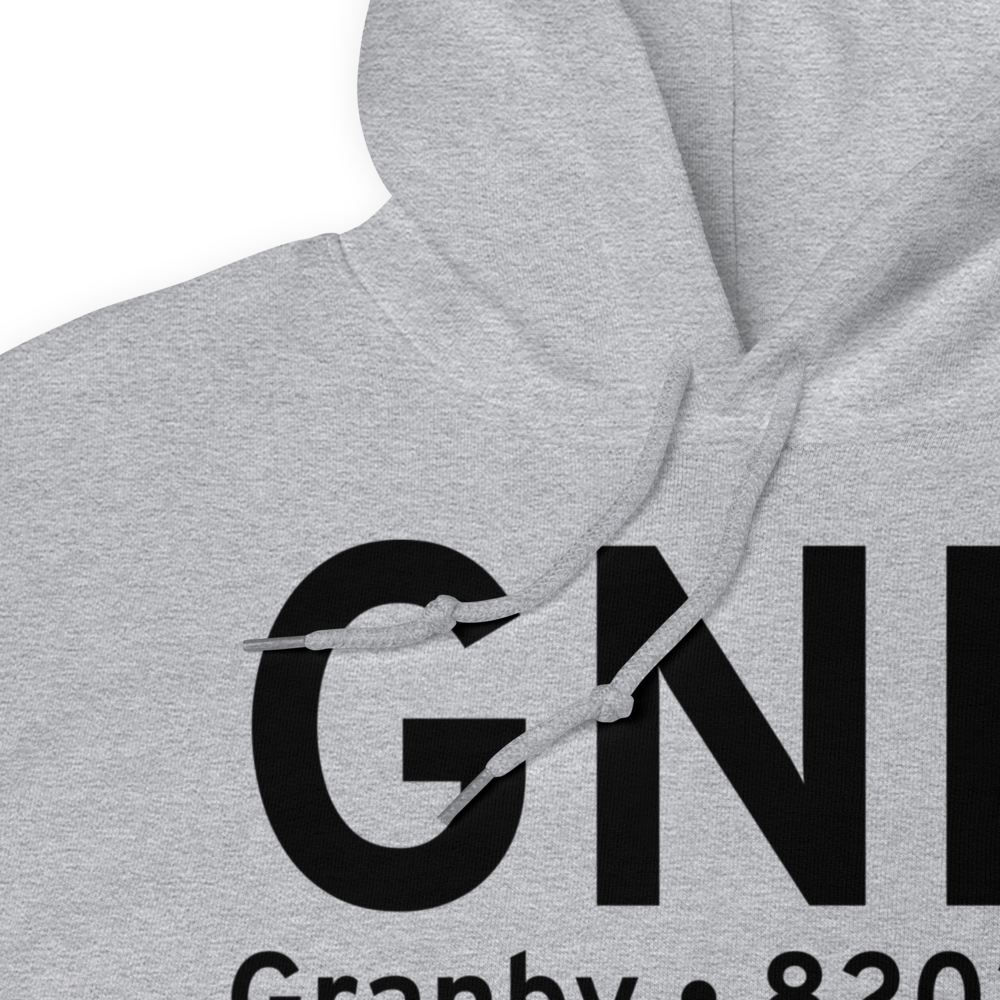 Granby (KGNB) Airport Hoodie Sweatshirt 
