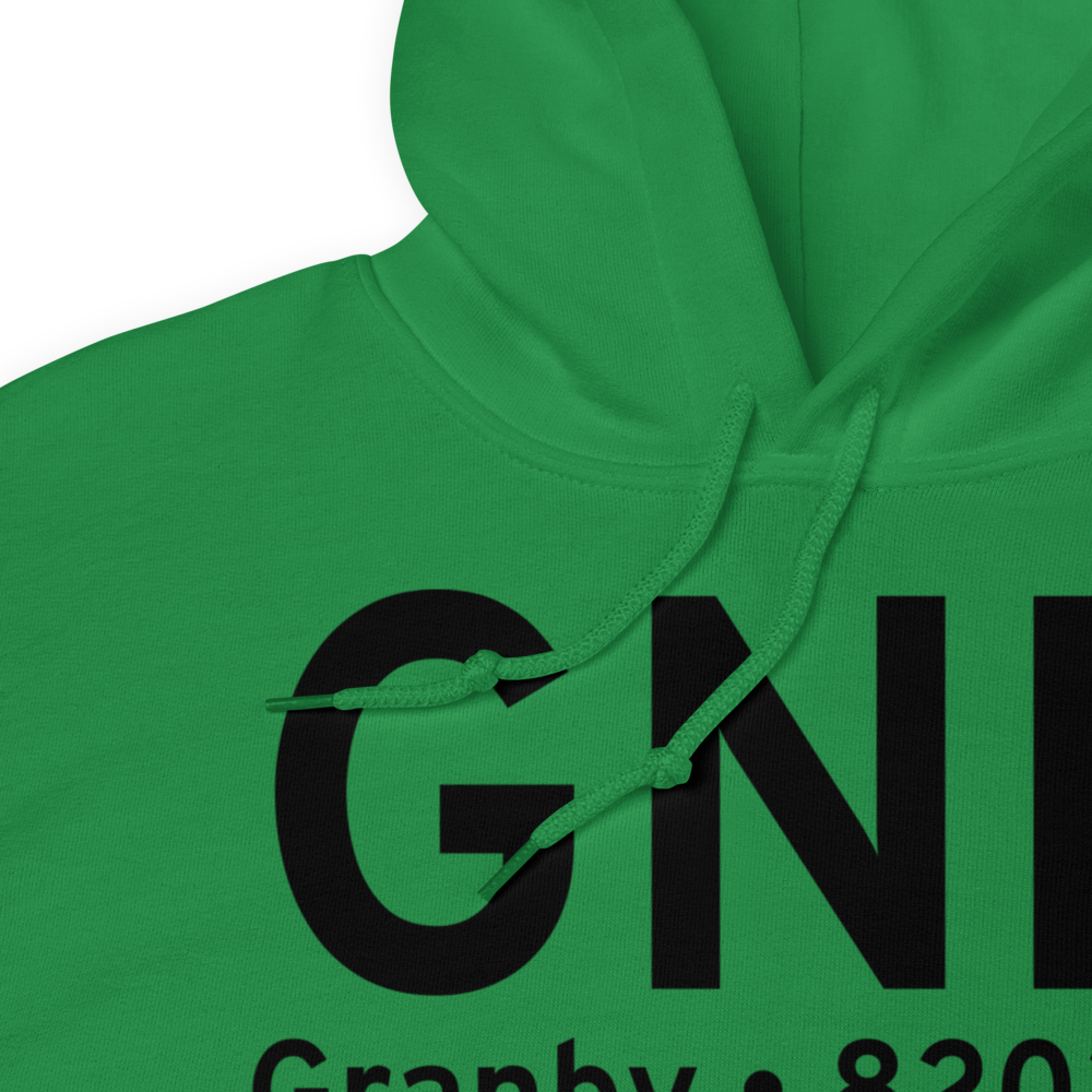 Granby (KGNB) Airport Hoodie Sweatshirt 