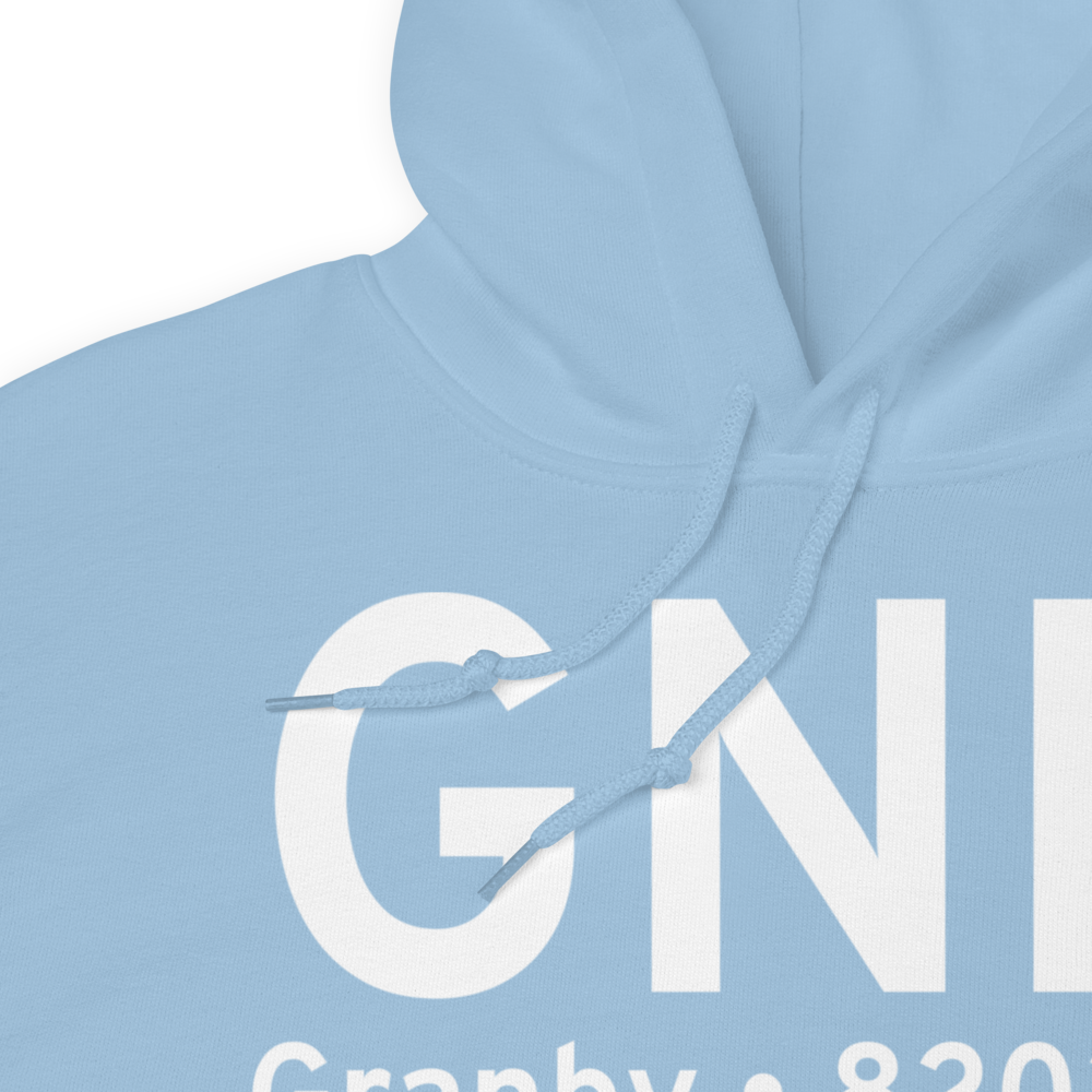 Granby (KGNB) Airport Hoodie Sweatshirt 