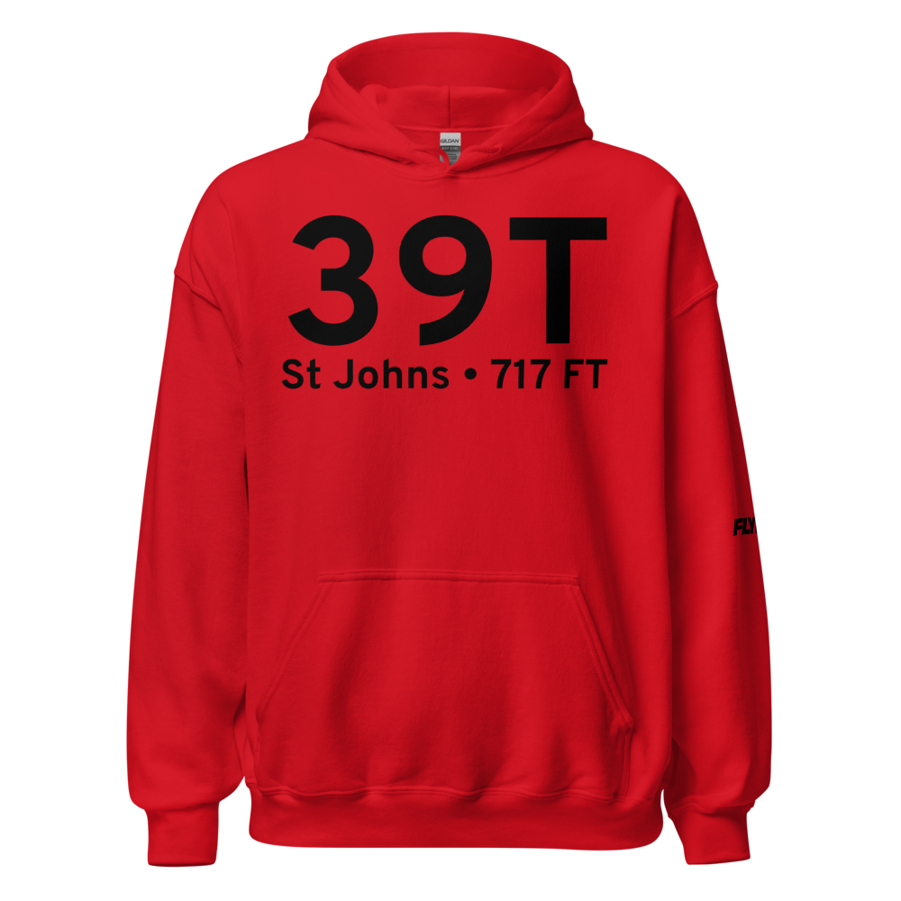 St Johns (39T) Airport Hoodie Sweatshirt 