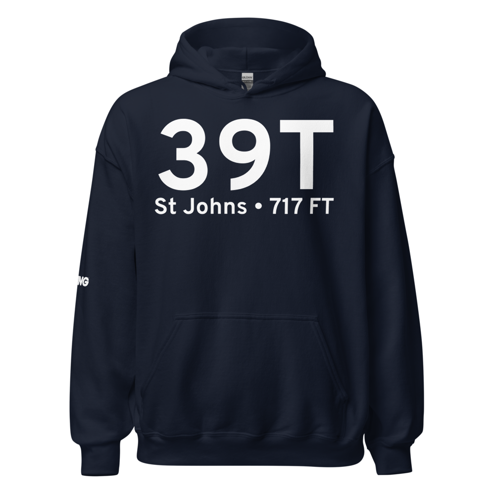 St Johns (39T) Airport Hoodie Sweatshirt 