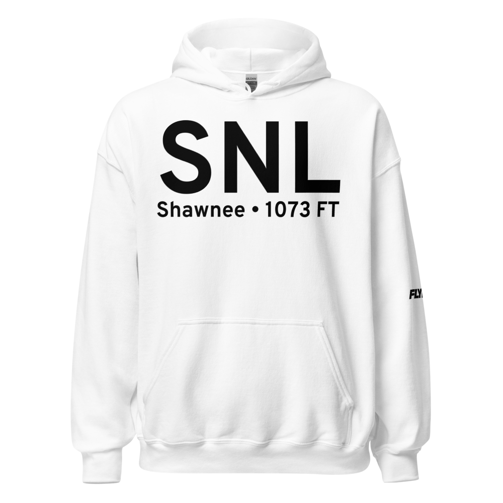 Shawnee (KSNL) Airport Hoodie Sweatshirt 