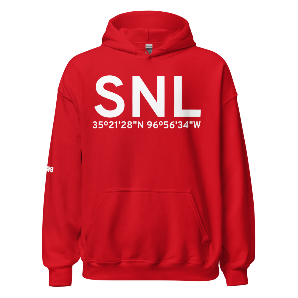 Shawnee (KSNL) Airport Hoodie Sweatshirt 