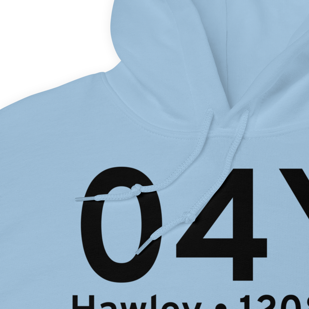 Hawley (K04Y) Airport Hoodie Sweatshirt 