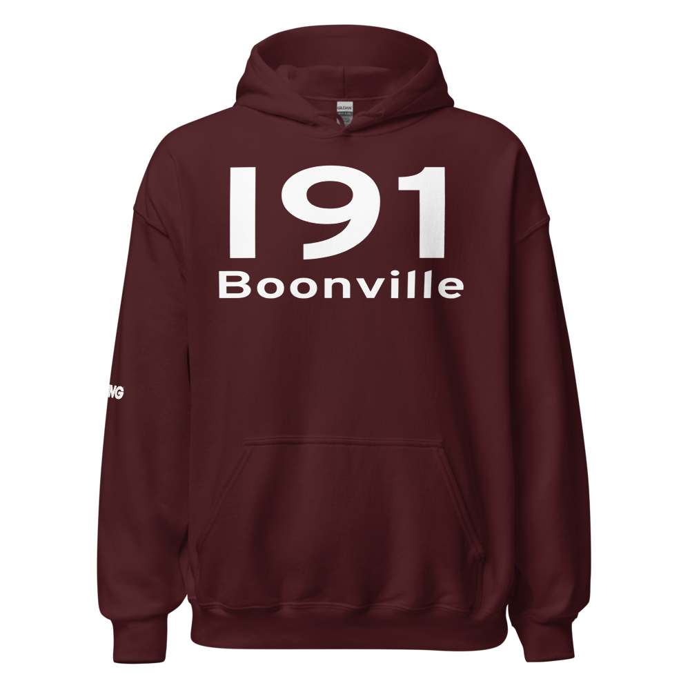 Boonville (I91) Airport Hoodie Sweatshirt 