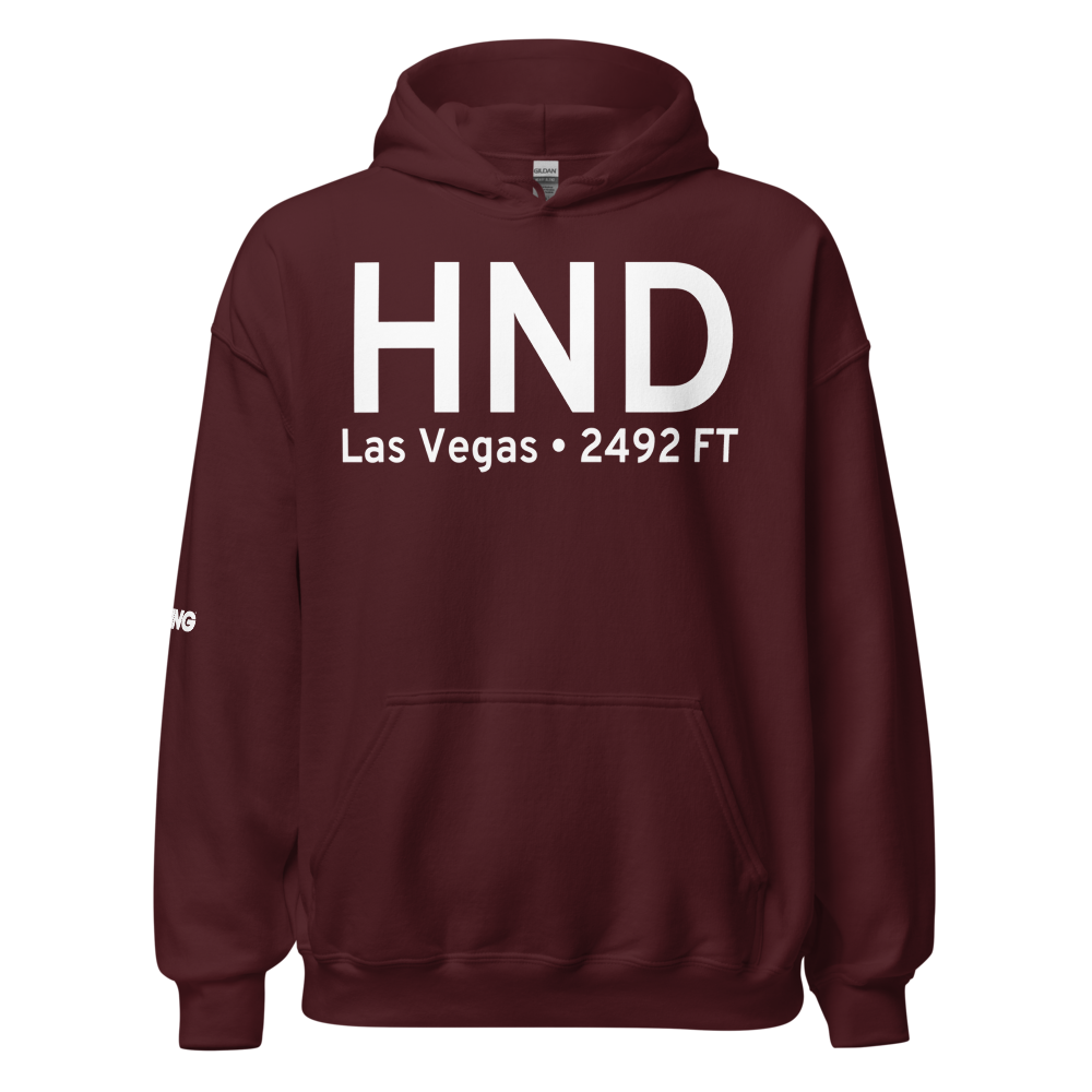 Las Vegas (KHND) Airport Hoodie Sweatshirt 