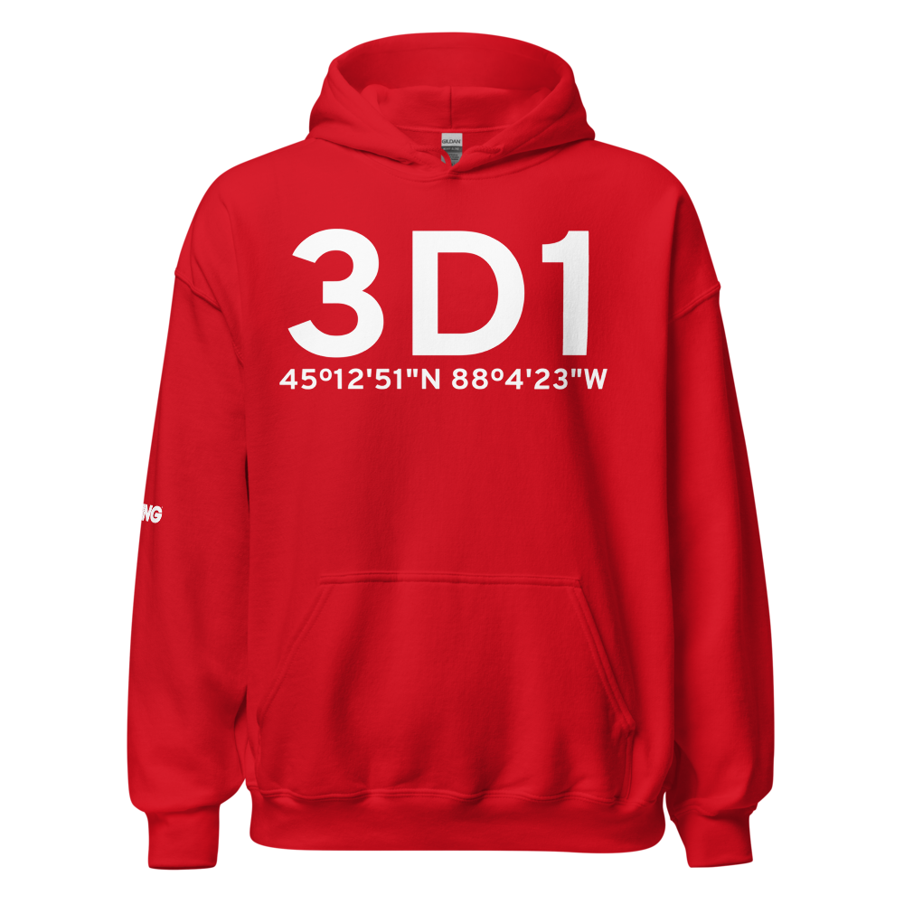 Crivitz (3D1) Airport Hoodie Sweatshirt 