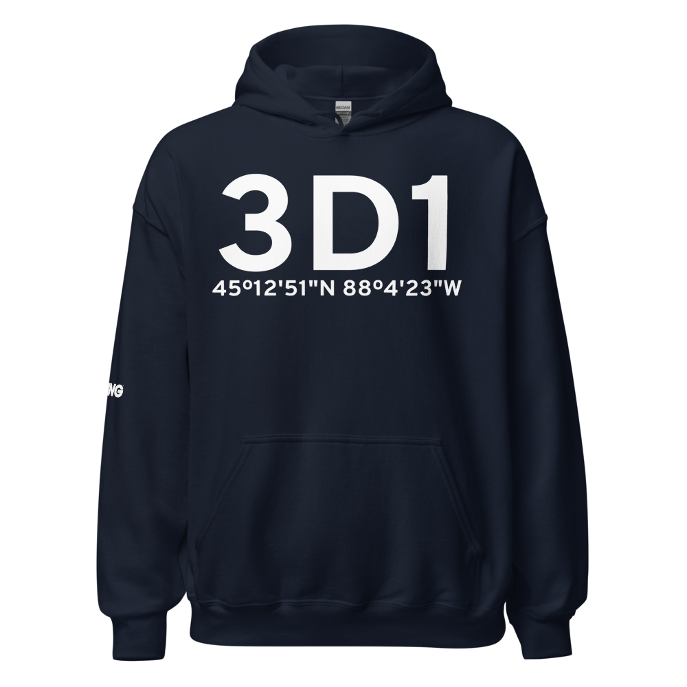 Crivitz (3D1) Airport Hoodie Sweatshirt 