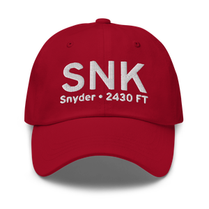 Snyder (KSNK) Airport Hat