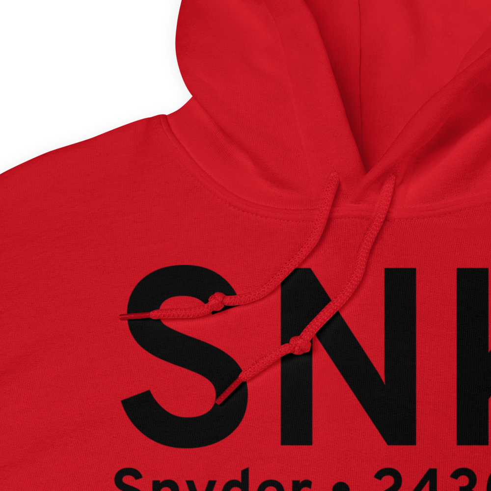 Snyder (KSNK) Airport Hoodie Sweatshirt 