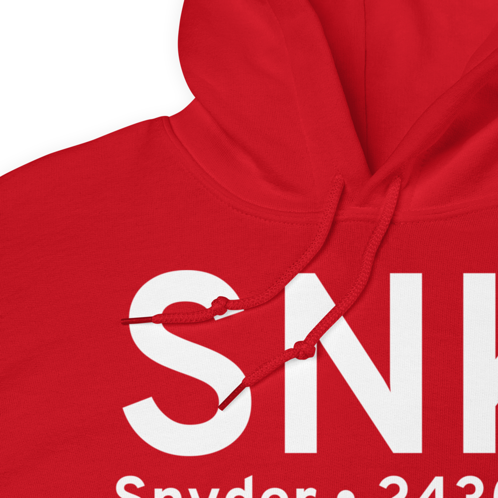 Snyder (KSNK) Airport Hoodie Sweatshirt 